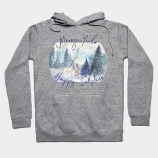 Merry Yule and Happy Solstice Hoodie